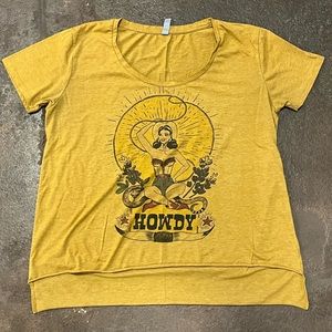 Vintage Western Pin Up T-Shirt